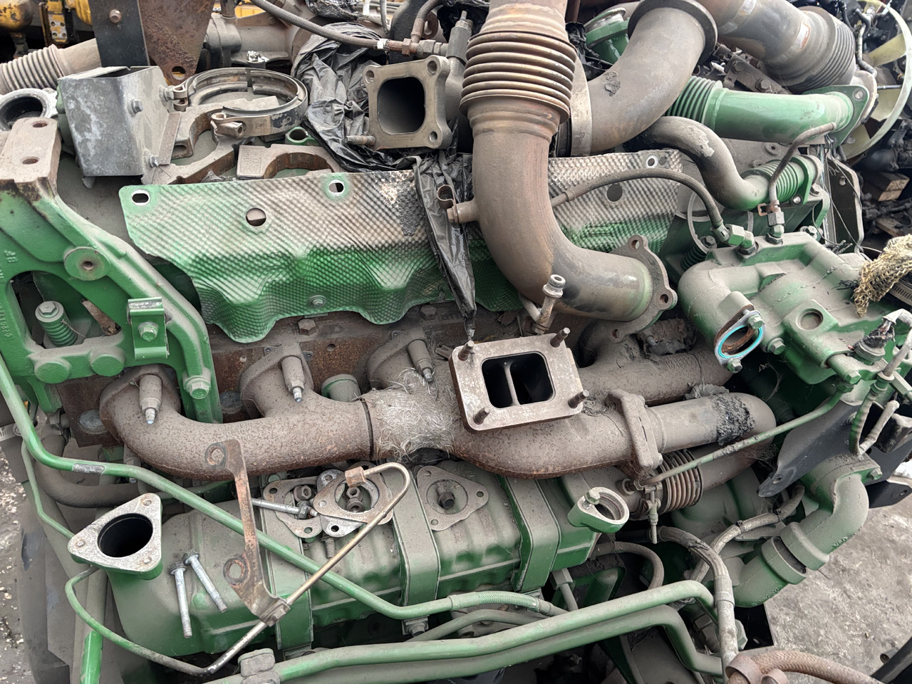 John Deere 6135RW405 Silnik Słupek Blok Kolektor Miska Olejowa Wał Koło Zamachowe Obudowa CZĘŚCI - Volante de inercia para Maquinaria agrícola: foto 3 John Deere 6135RW405 Silnik Słupek Blok Kolektor Miska Olejowa Wał Koło Zamachowe Obudowa CZĘŚCI - Volante de inercia para Maquinaria agrícola: foto 3