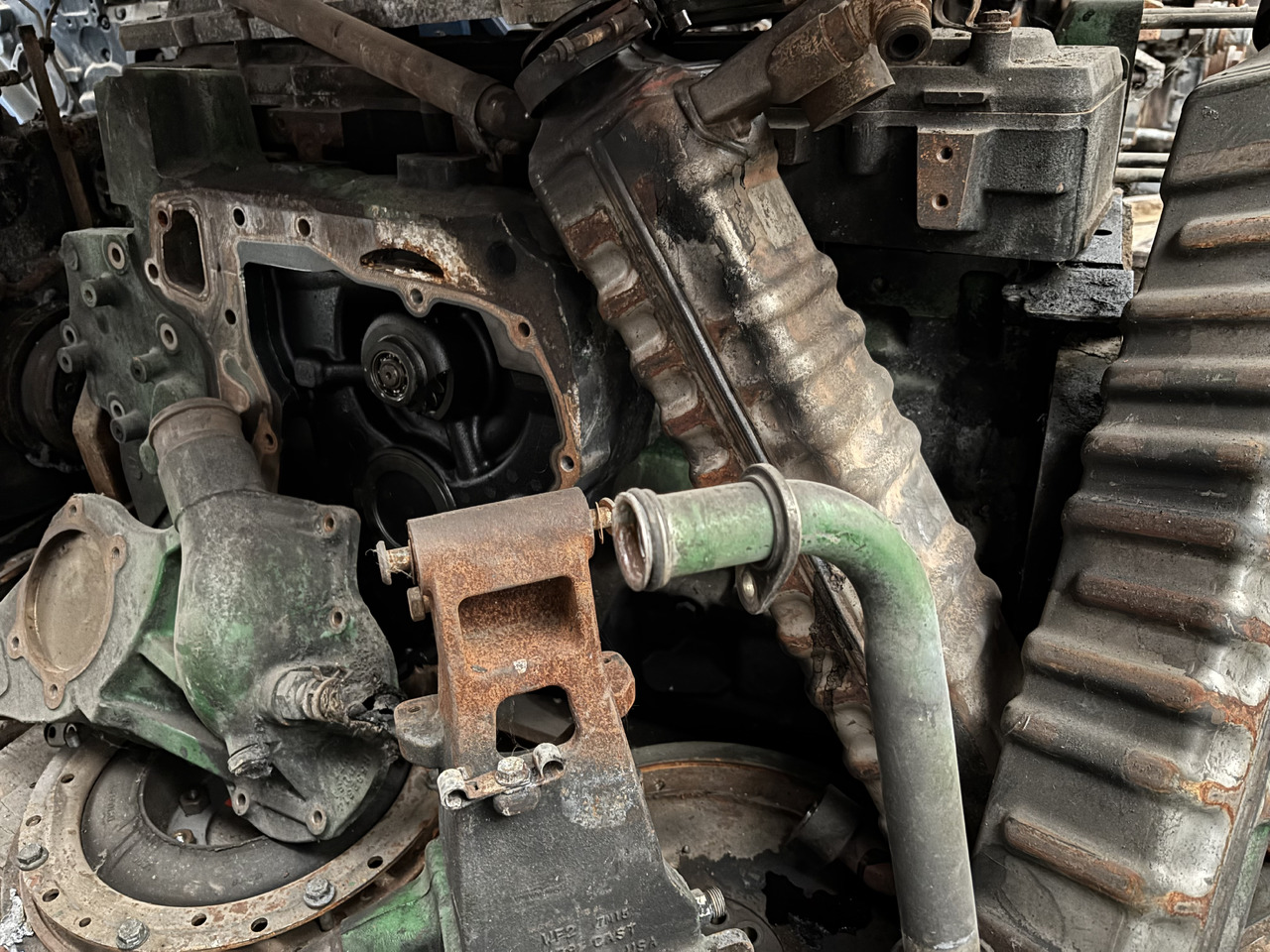 John Deere 7230 7280 8260 8310 9370 670 Silnik Blok Koło Zamachowe CZĘŚCI RE538143 R537181 - Volante de inercia para Maquinaria agrícola: foto 4 John Deere 7230 7280 8260 8310 9370 670 Silnik Blok Koło Zamachowe CZĘŚCI RE538143 R537181 - Volante de inercia para Maquinaria agrícola: foto 4
