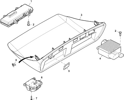 John Deere 9470RX - Maskownica R559563 (HVAC) - Calefacción/ Ventilación para Tractor: foto 1 John Deere 9470RX - Maskownica R559563 (HVAC) - Calefacción/ Ventilación para Tractor: foto 1