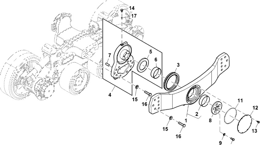 John Deere 9470RX - Uszczelnienie RE577918 (Gąsienice i obciąźniki) - Piezas del tren de rodaje para Tractor: foto 1 John Deere 9470RX - Uszczelnienie RE577918 (Gąsienice i obciąźniki) - Piezas del tren de rodaje para Tractor: foto 1