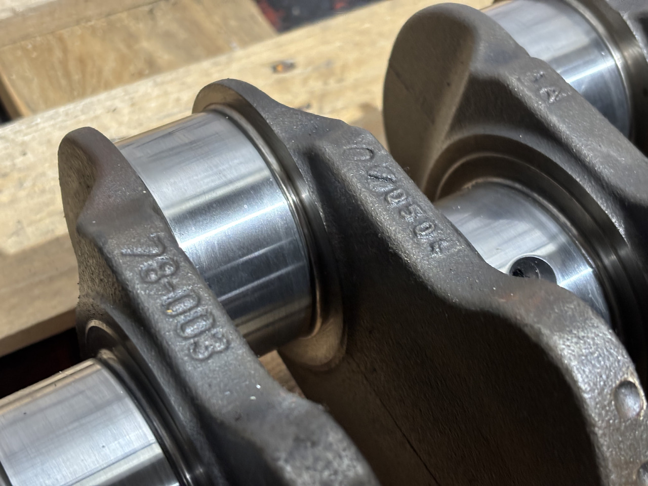 John Deere R503715 RE506195 HRE-506195 NRE506195 TR503715 Wał Korbowy - Cigüeñal para Maquinaria agrícola: foto 4 John Deere R503715 RE506195 HRE-506195 NRE506195 TR503715 Wał Korbowy - Cigüeñal para Maquinaria agrícola: foto 4