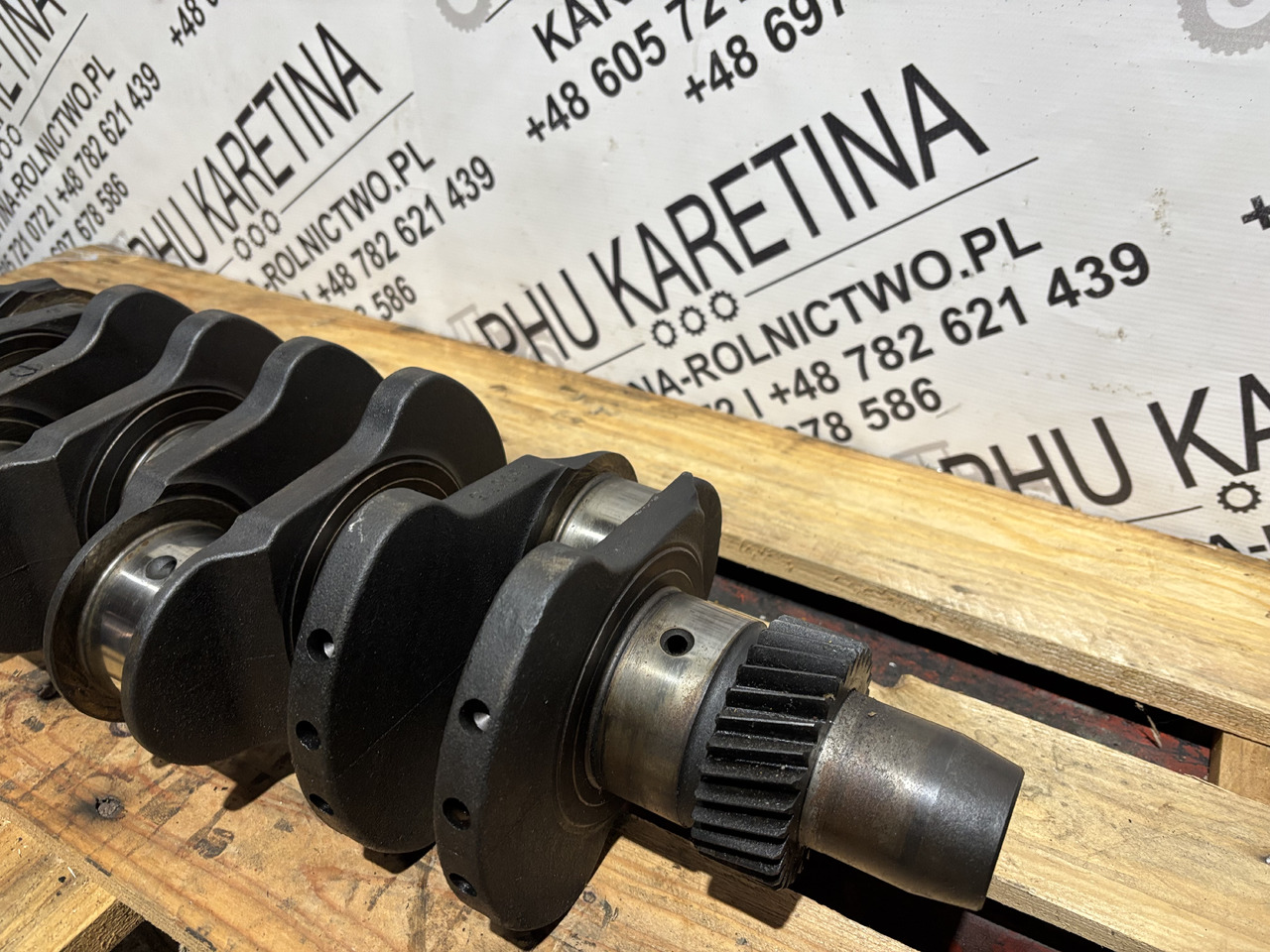 John Deere R503715 RE506195 HRE-506195 NRE506195 TR503715 Wał Korbowy - Cigüeñal para Maquinaria agrícola: foto 2 John Deere R503715 RE506195 HRE-506195 NRE506195 TR503715 Wał Korbowy - Cigüeñal para Maquinaria agrícola: foto 2