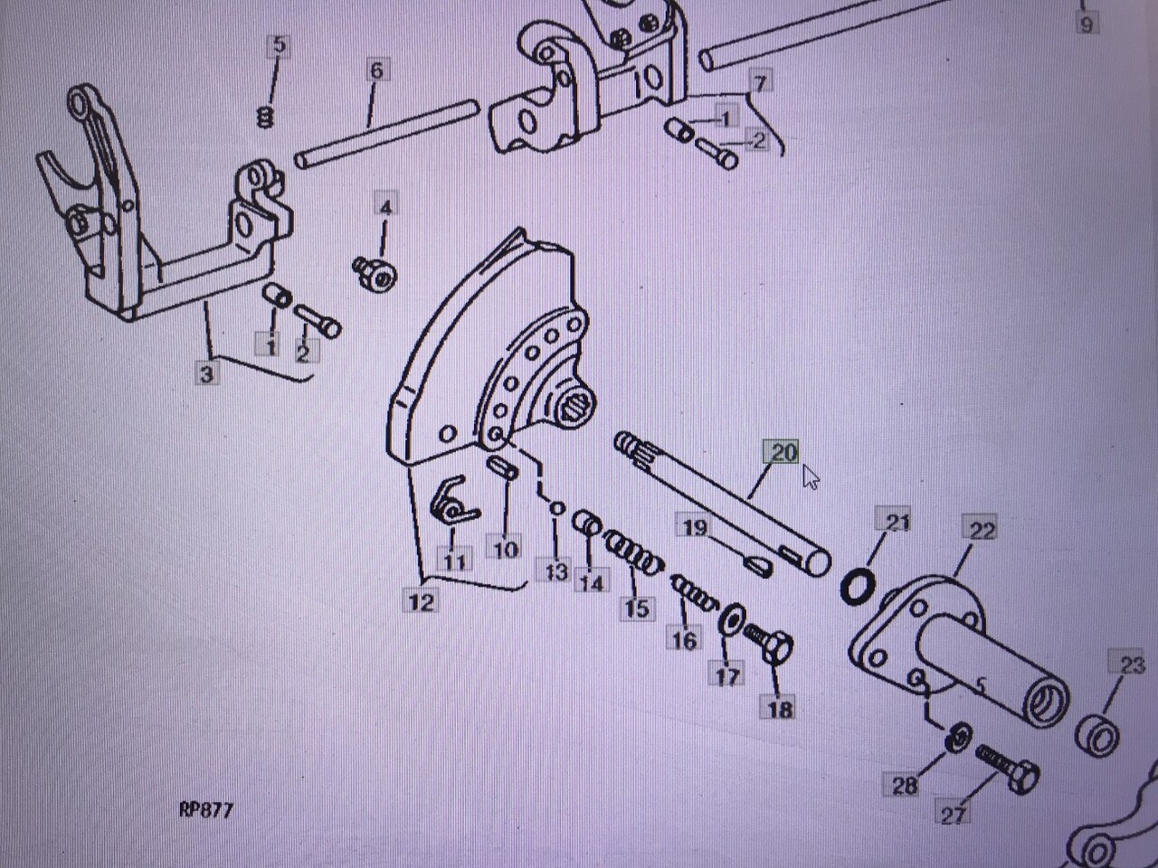 John Deere R62812/wałek/John Deere 4555/4560/4630/4755/4955 - Transmisión para Maquinaria agrícola: foto 1 John Deere R62812/wałek/John Deere 4555/4560/4630/4755/4955 - Transmisión para Maquinaria agrícola: foto 1