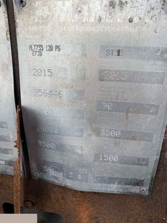 Manitou MLT 735 - Most Przedni Tylny Atak Zwrotnica Zwolnica Felgi Ramię - Eje delantero para Maquinaria de construcción: foto 1 Manitou MLT 735 - Most Przedni Tylny Atak Zwrotnica Zwolnica Felgi Ramię - Eje delantero para Maquinaria de construcción: foto 1