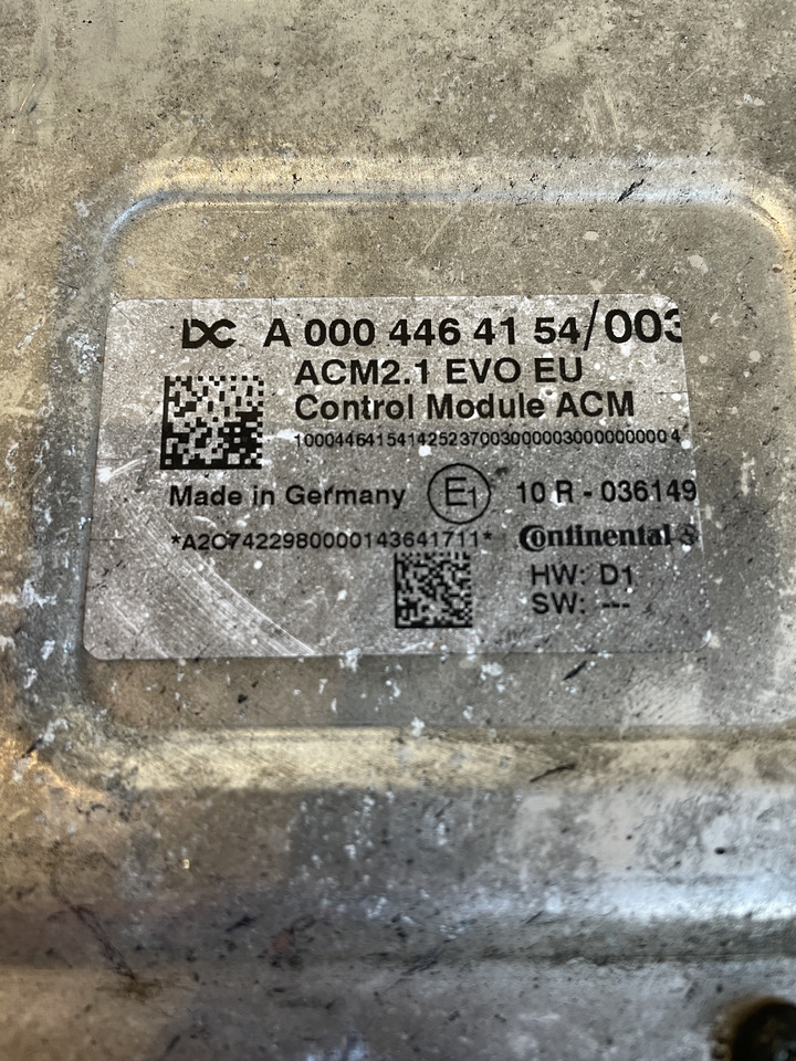 Mercedes Actros MP4 - wtyczka przewód wiązka modułu ACM sterownik Adblue A0004464154 - Unidad de control para Maquinaria agrícola: foto 2 Mercedes Actros MP4 - wtyczka przewód wiązka modułu ACM sterownik Adblue A0004464154 - Unidad de control para Maquinaria agrícola: foto 2