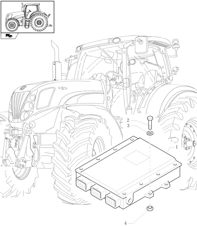 New Holland T6010 Ecu 84225103 - Unidad de control para Maquinaria agrícola: foto 1 New Holland T6010 Ecu 84225103 - Unidad de control para Maquinaria agrícola: foto 1