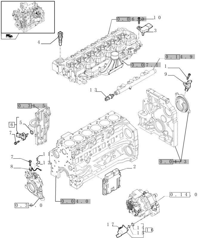 New Holland T6010 T6070 Ecu 2854971 - Unidad de control para Maquinaria agrícola: foto 1 New Holland T6010 T6070 Ecu 2854971 - Unidad de control para Maquinaria agrícola: foto 1