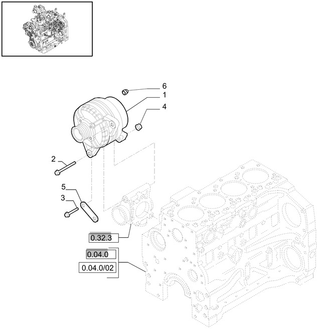 New Holland T6010 T6090 T6070 Alternator 12v, 120a, w/ pulley 84141452 - Alternador para Maquinaria agrícola: foto 1 New Holland T6010 T6090 T6070 Alternator 12v, 120a, w/ pulley 84141452 - Alternador para Maquinaria agrícola: foto 1