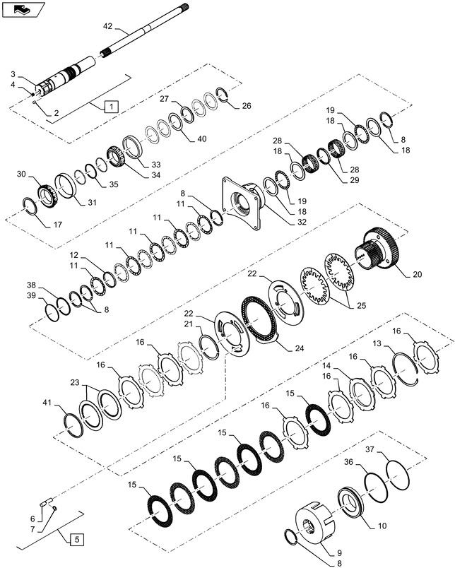 New Holland T6090 T6070 T7230 Tarcza hamulcowa 154.5mm id x 197mm od x 7.74mm thk 435892A2 - Discos de freno para Maquinaria agrícola: foto 1 New Holland T6090 T6070 T7230 Tarcza hamulcowa 154.5mm id x 197mm od x 7.74mm thk 435892A2 - Discos de freno para Maquinaria agrícola: foto 1