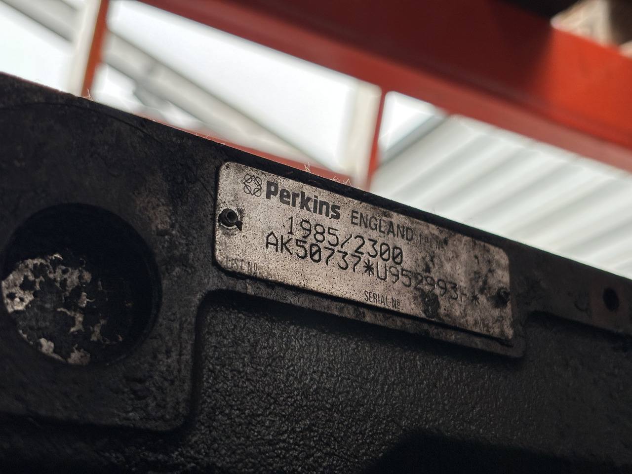 Perkins 1985/2300 Silnik Blok Koło Zamachowe Wał Miska Olejowa CZĘŚCI - Volante de inercia para Maquinaria agrícola: foto 2 Perkins 1985/2300 Silnik Blok Koło Zamachowe Wał Miska Olejowa CZĘŚCI - Volante de inercia para Maquinaria agrícola: foto 2