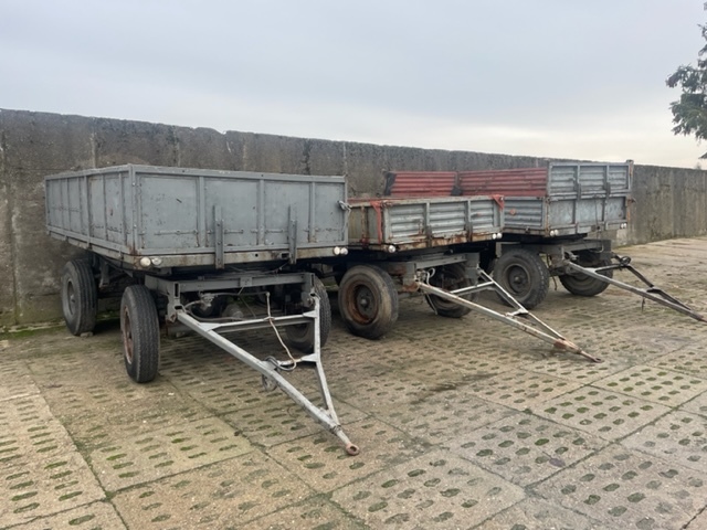 Przyczepa d47 D 47 wywrotka , 3 sztuki - Remolque volquete: foto 2 Przyczepa d47 D 47 wywrotka , 3 sztuki - Remolque volquete: foto 2