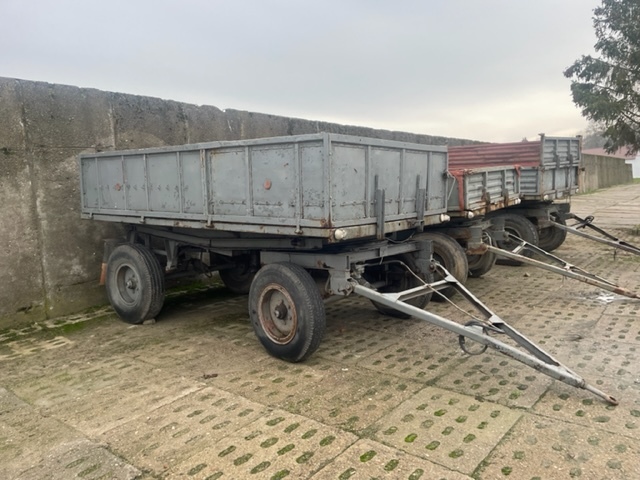 Przyczepa d47 D 47 wywrotka , 3 sztuki - Remolque volquete: foto 3 Przyczepa d47 D 47 wywrotka , 3 sztuki - Remolque volquete: foto 3