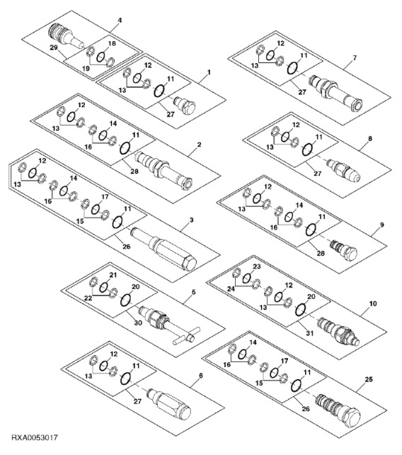 RE267494 John Deere 8345R - Zawór - Válvula hidráulica para Tractor: foto 1 RE267494 John Deere 8345R - Zawór - Válvula hidráulica para Tractor: foto 1