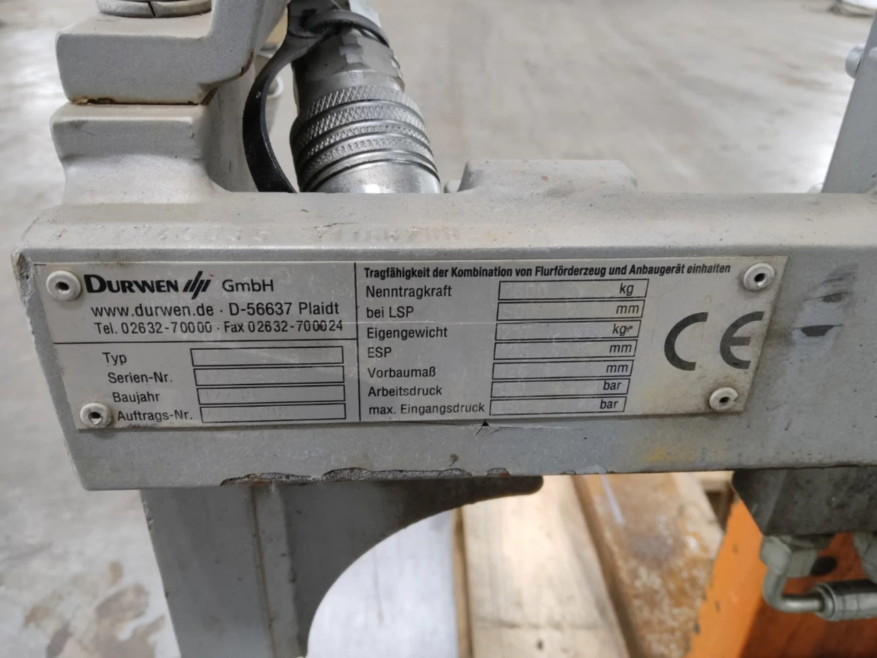 Durwen RZV16G - Implemento para Equipo de manutención: foto 4 Durwen RZV16G - Implemento para Equipo de manutención: foto 4