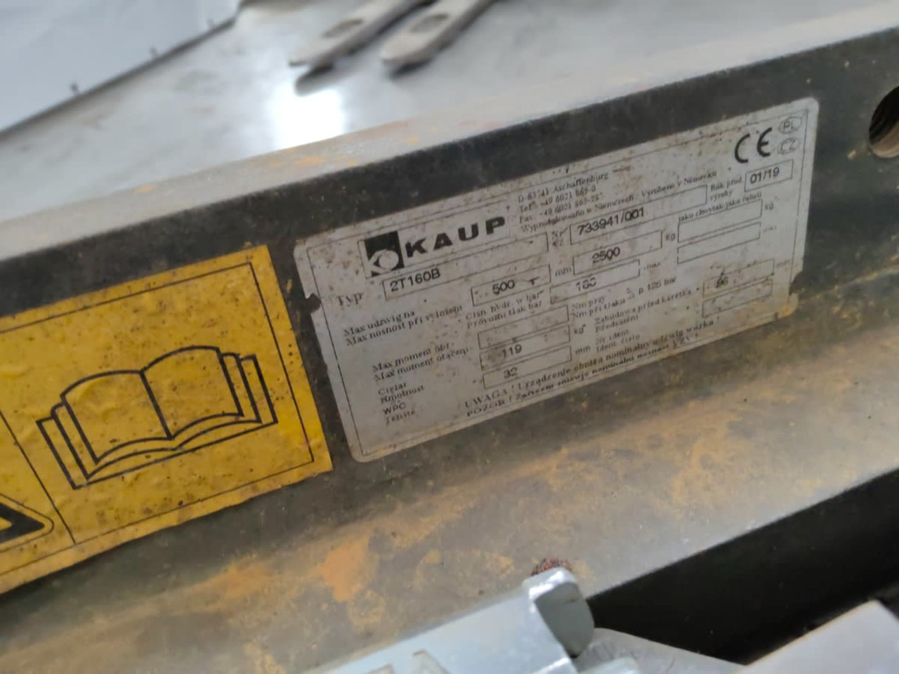 Kaup 2T1613 - Implemento para Equipo de manutención: foto 2 Kaup 2T1613 - Implemento para Equipo de manutención: foto 2