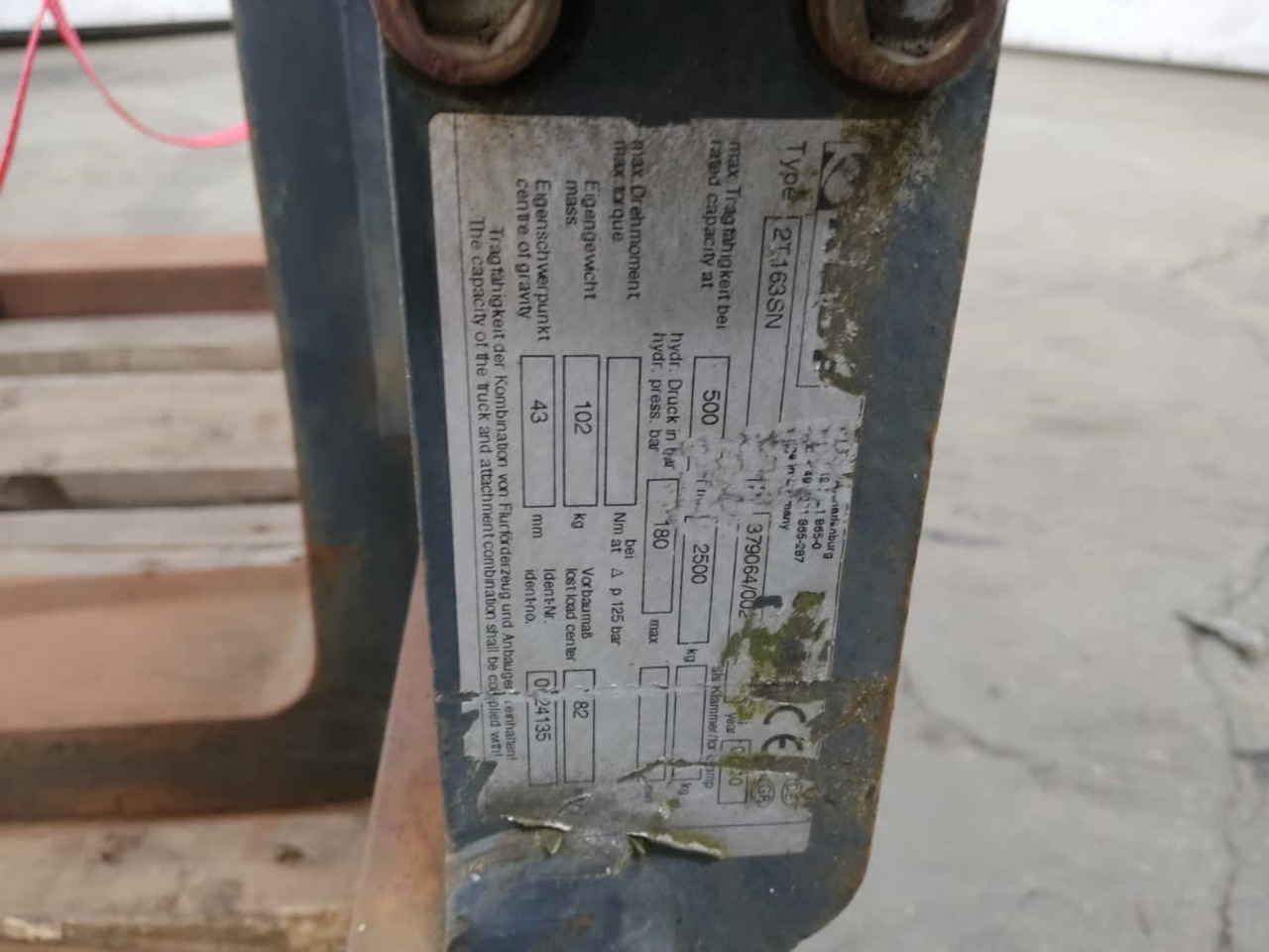 Kaup 2T63SN - Implemento para Equipo de manutención: foto 2 Kaup 2T63SN - Implemento para Equipo de manutención: foto 2