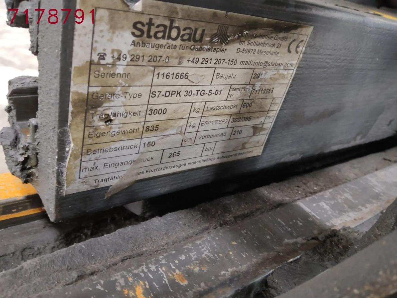 Stabau S7DPK30TG-S-01 - Implemento para Equipo de manutención: foto 4 Stabau S7DPK30TG-S-01 - Implemento para Equipo de manutención: foto 4