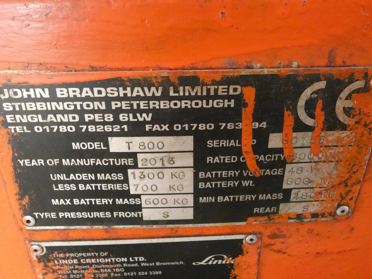 Linde T800 - Remolcadora: foto 5 Linde T800 - Remolcadora: foto 5