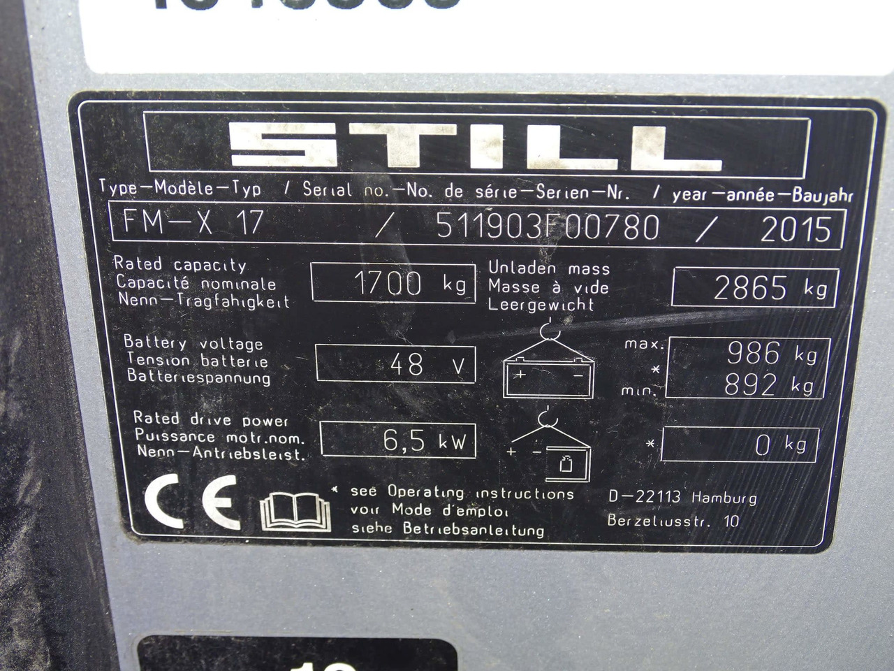 STILL FM-X17 - Retráctil: foto 2 STILL FM-X17 - Retráctil: foto 2