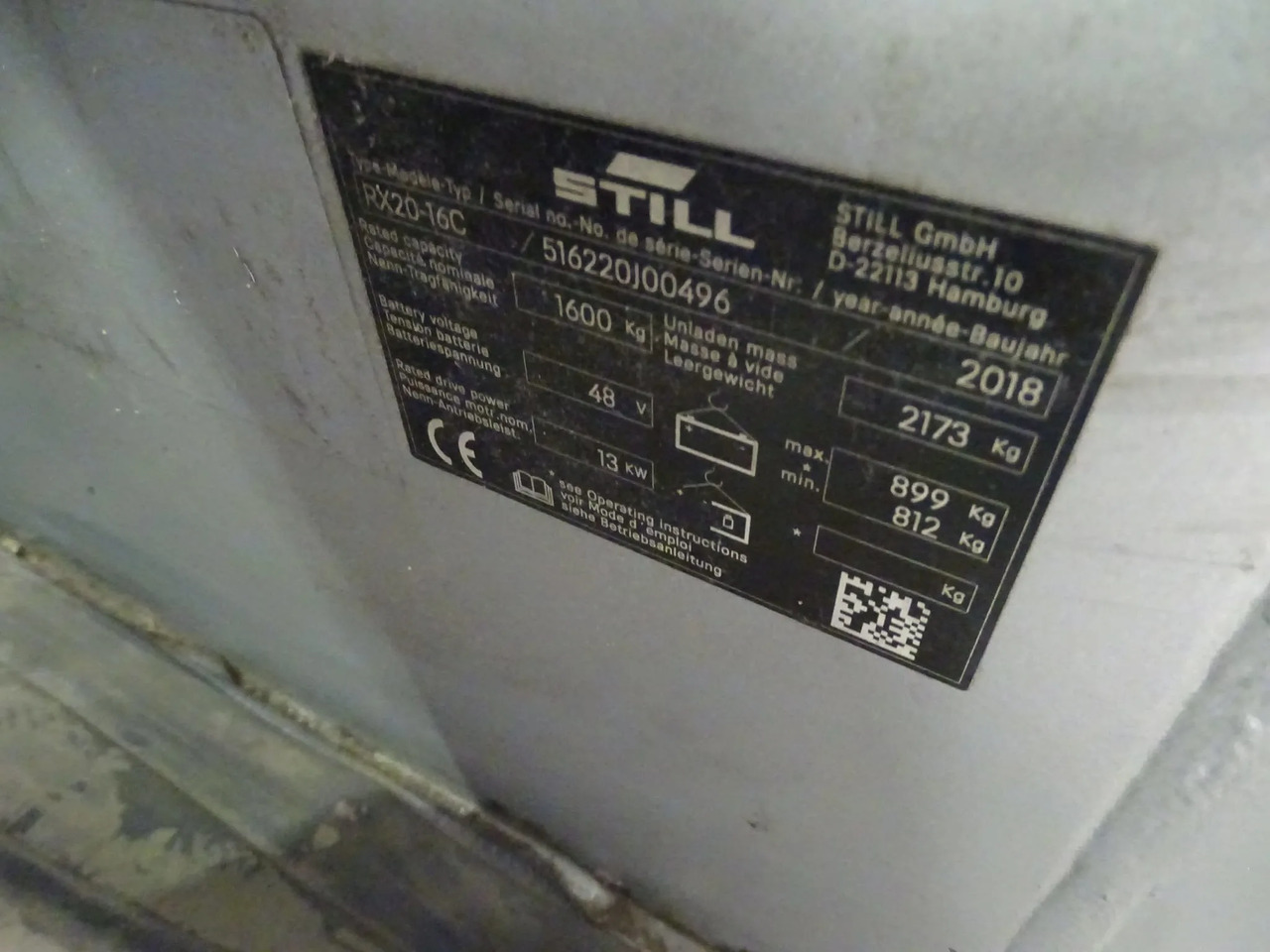 STILL RX20-16C - Carretilla elevadora eléctrica: foto 5 STILL RX20-16C - Carretilla elevadora eléctrica: foto 5