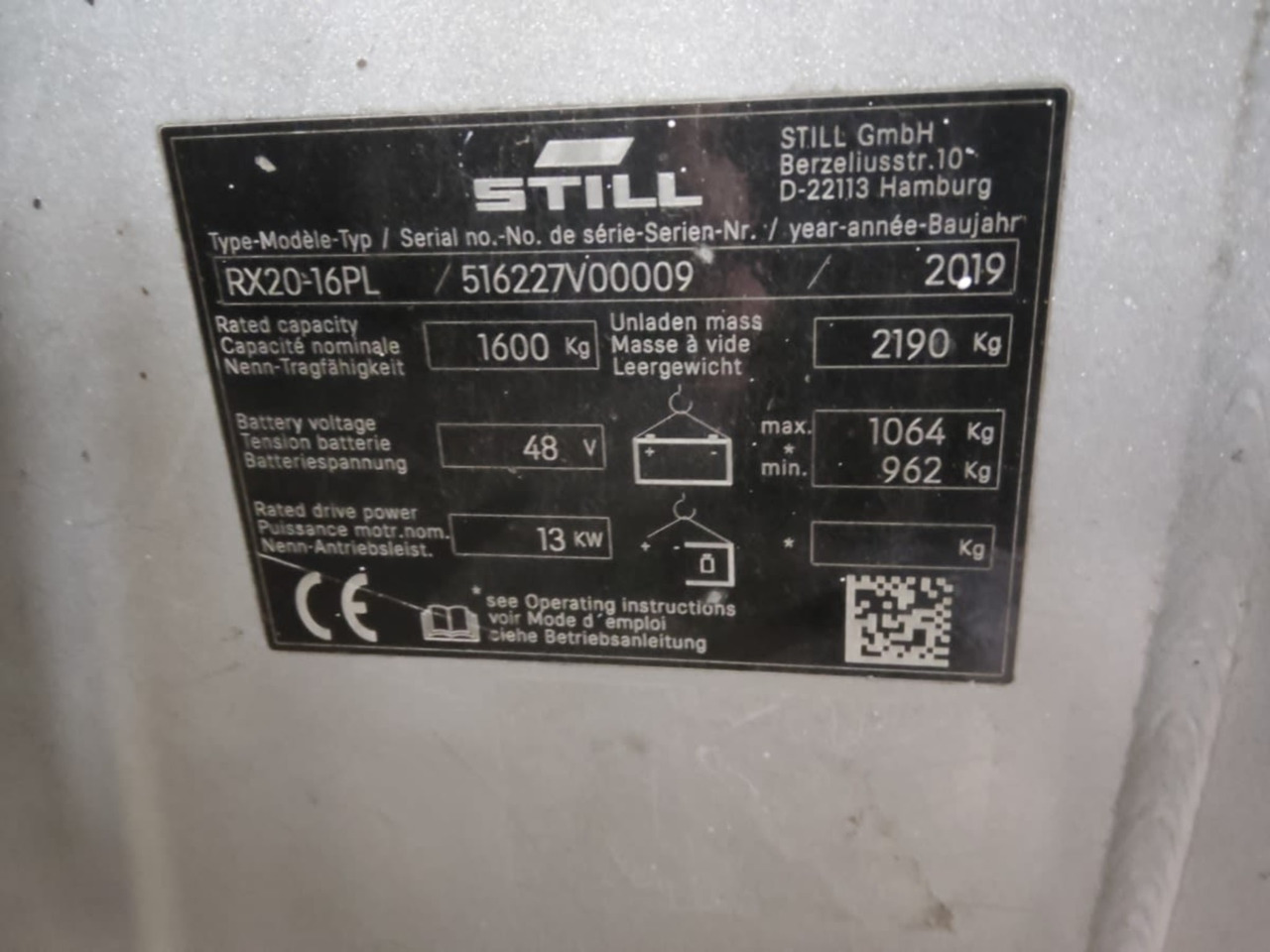 STILL RX20-16PL - Carretilla elevadora eléctrica: foto 5 STILL RX20-16PL - Carretilla elevadora eléctrica: foto 5