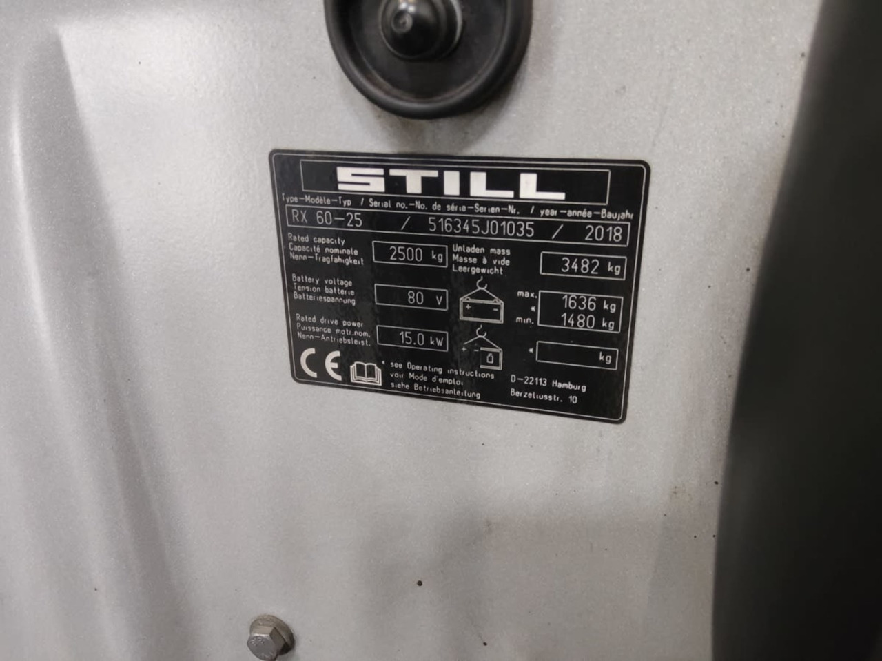 STILL RX60-25 - Carretilla elevadora eléctrica: foto 2 STILL RX60-25 - Carretilla elevadora eléctrica: foto 2