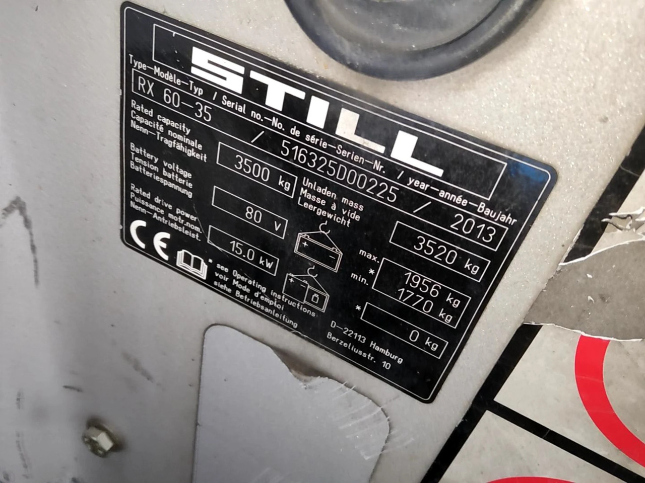 STILL RX60-35 - Carretilla elevadora eléctrica: foto 5 STILL RX60-35 - Carretilla elevadora eléctrica: foto 5