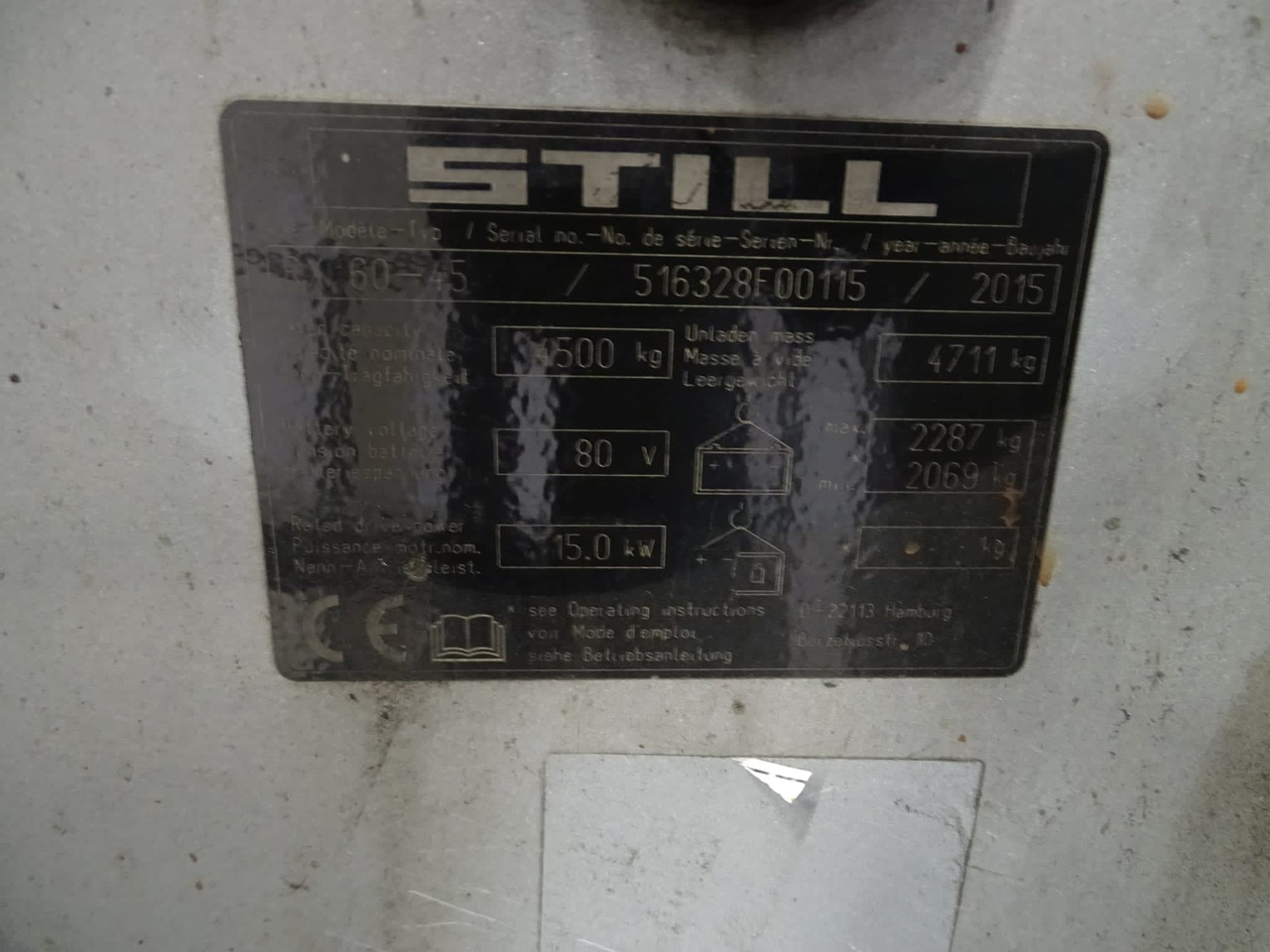 STILL RX60-45 - Carretilla elevadora eléctrica: foto 2 STILL RX60-45 - Carretilla elevadora eléctrica: foto 2