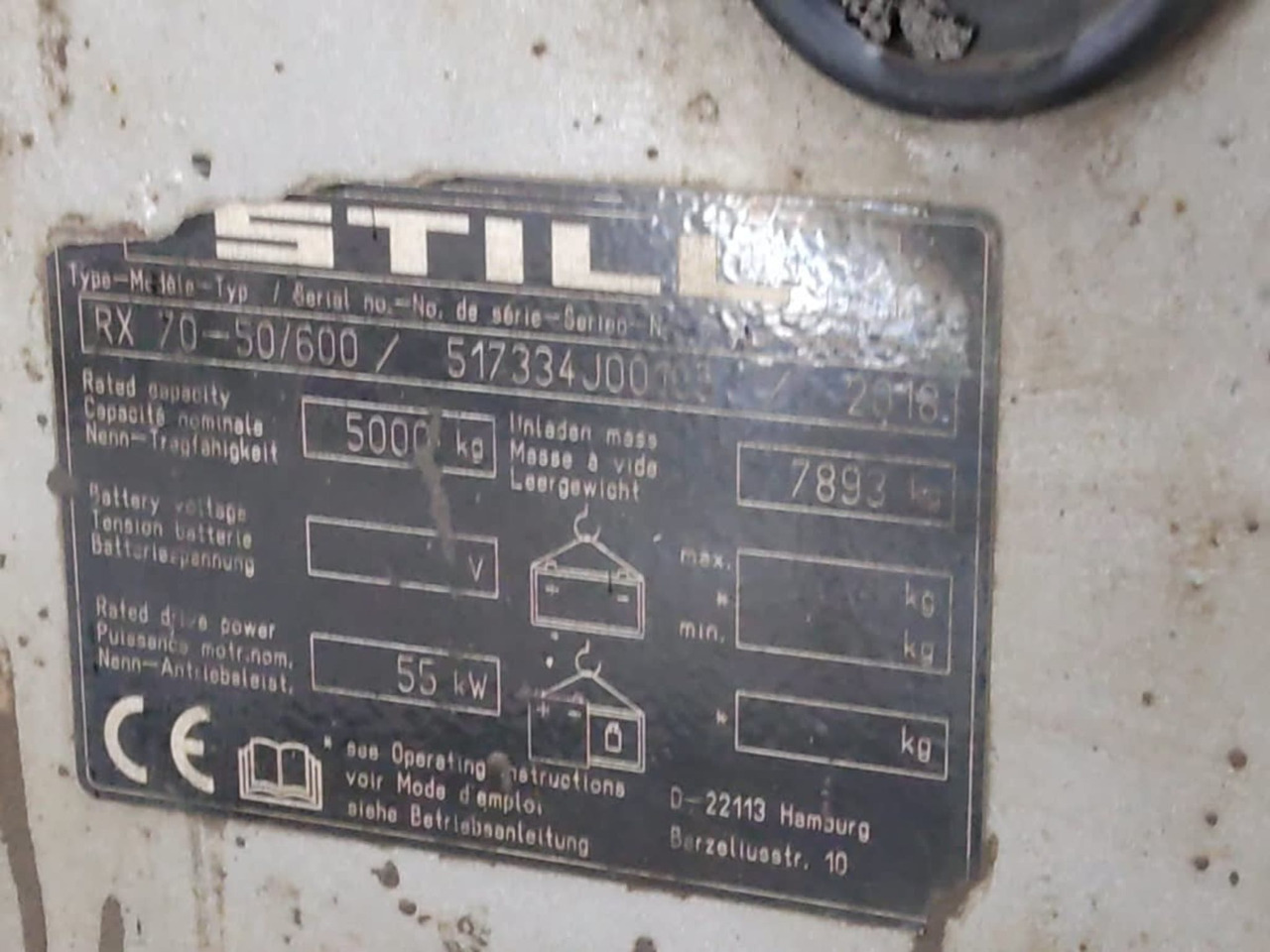 STILL RX70-50/600 - Carretilla elevadora diésel: foto 5 STILL RX70-50/600 - Carretilla elevadora diésel: foto 5