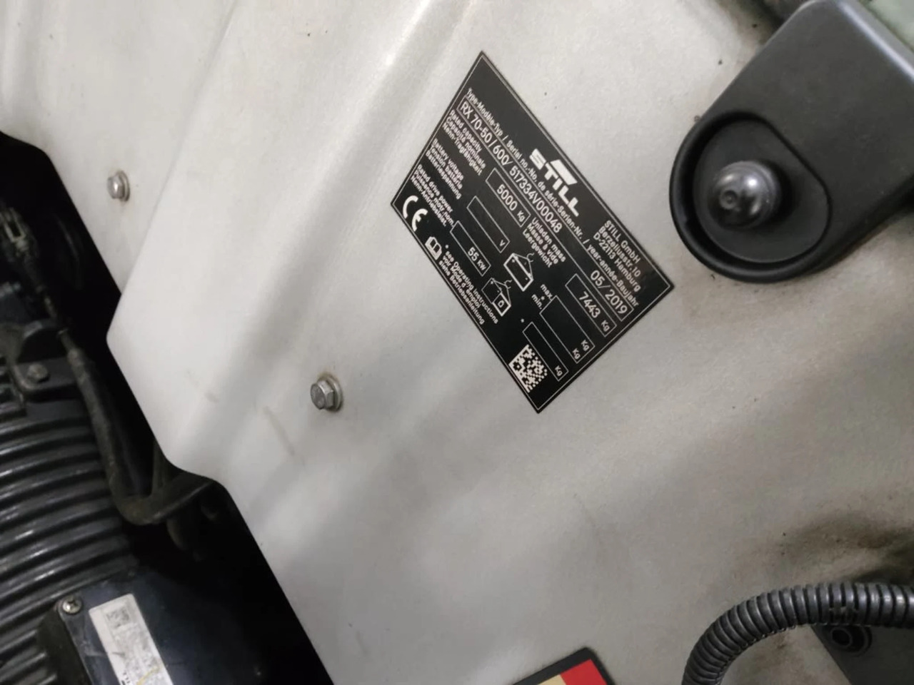 STILL RX70-50/600 - Carretilla elevadora diésel: foto 5 STILL RX70-50/600 - Carretilla elevadora diésel: foto 5