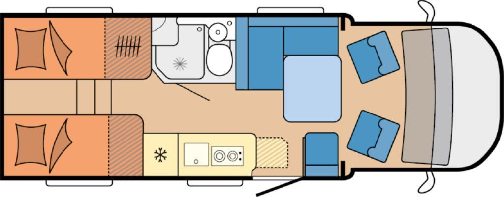 Hobby PRESTIGE T 710 GE 2026 180PS Autom. Voll LED +++ - Autocaravana perfilada: foto 2 Hobby PRESTIGE T 710 GE 2026 180PS Autom. Voll LED +++ - Autocaravana perfilada: foto 2