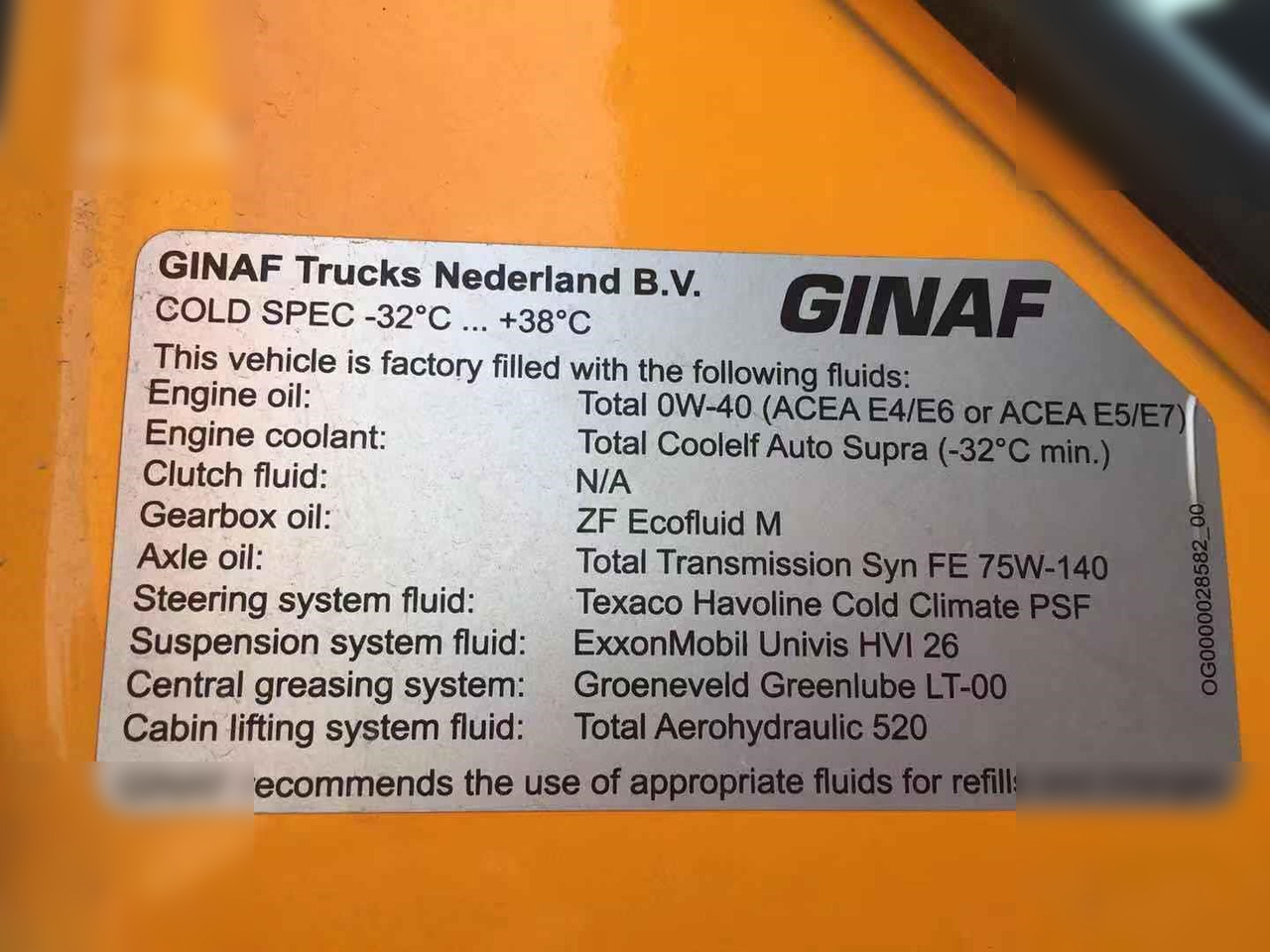 2014 GINAF HD5380T - Camión volquete: foto 3 2014 GINAF HD5380T - Camión volquete: foto 3