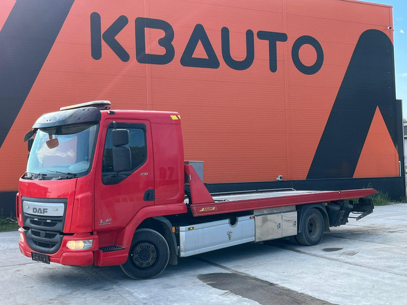 DAF LF 210 4x2 JIGE SIMPLEX 5 T / PLATFORM L=5799 mm - Camión portavehículos: foto 1 DAF LF 210 4x2 JIGE SIMPLEX 5 T / PLATFORM L=5799 mm - Camión portavehículos: foto 1
