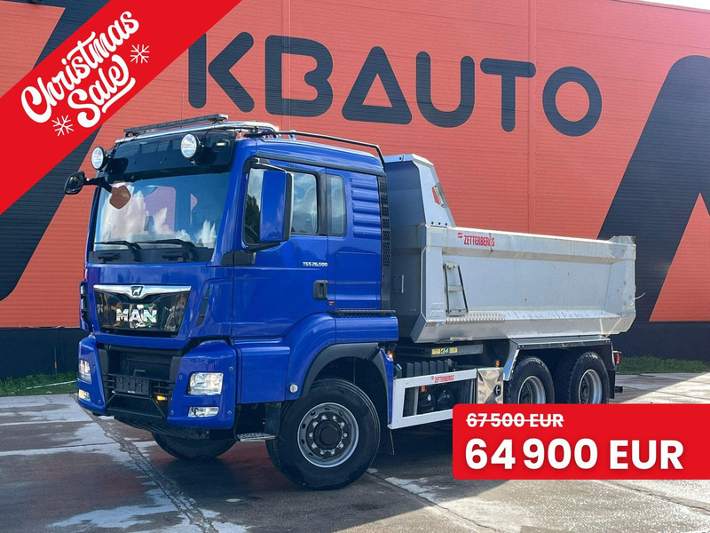 MAN TGS 26.500 6x6 HYDRODRIVE / BOX L=4545 mm - Camión volquete: foto 1 MAN TGS 26.500 6x6 HYDRODRIVE / BOX L=4545 mm - Camión volquete: foto 1