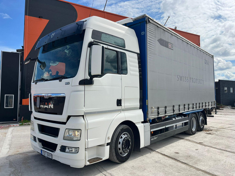 MAN TGX 26.440 6x2 BDF / BOX L=7430 mm - Camión lona: foto 2 MAN TGX 26.440 6x2 BDF / BOX L=7430 mm - Camión lona: foto 2