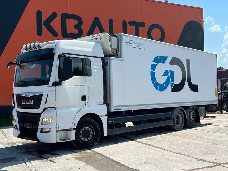 MAN TGX 26.480 6x2*4 HULTSTEINS / BOX L=8553 mm - Camión frigorífico: foto 1 MAN TGX 26.480 6x2*4 HULTSTEINS / BOX L=8553 mm - Camión frigorífico: foto 1