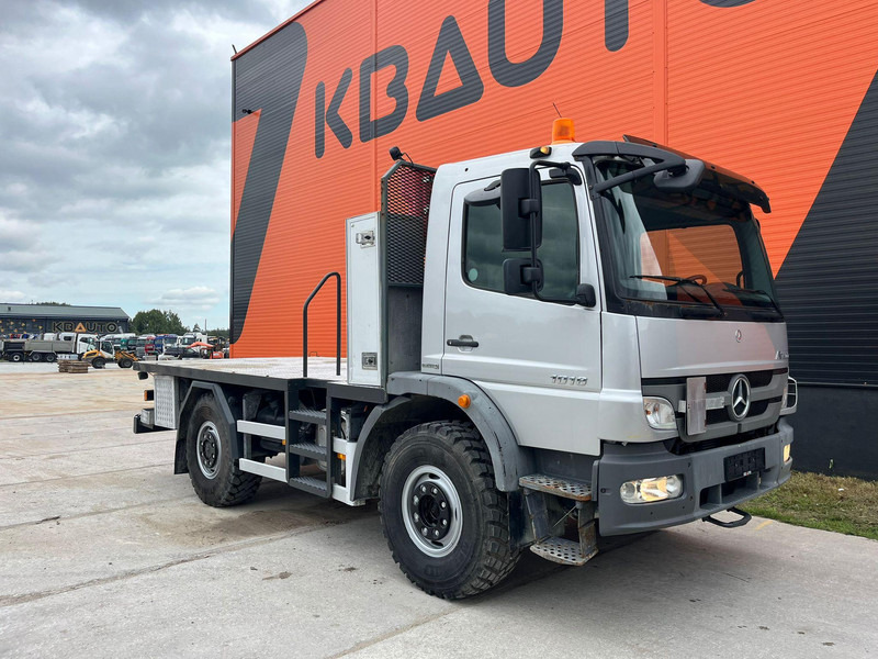 Mercedes-Benz Atego 1018 4x4 ONLY 32281 km ! / FULL STEEL / DRUM BRAKES - Camión caja abierta: foto 4 Mercedes-Benz Atego 1018 4x4 ONLY 32281 km ! / FULL STEEL / DRUM BRAKES - Camión caja abierta: foto 4