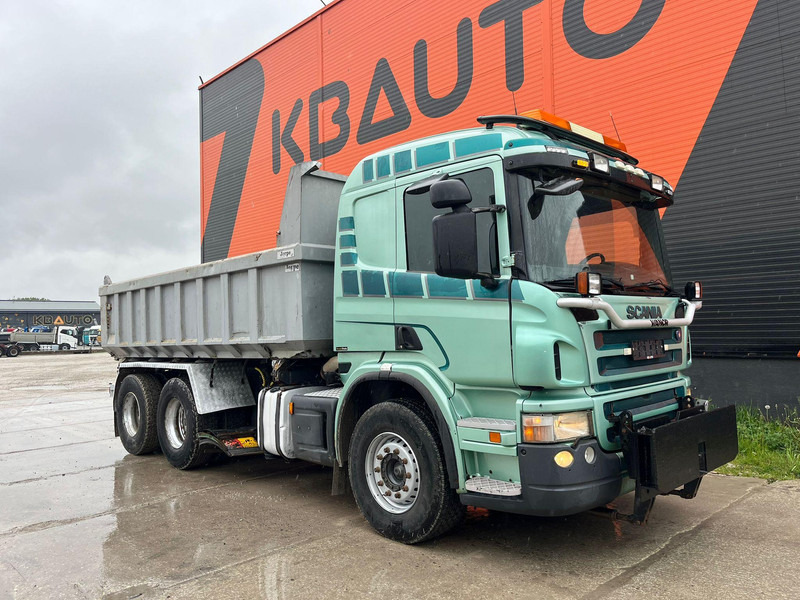 Scania P 420 6x4 UNDERBODY SCRAPER / RETARDER / BOX L=4947 mm - Camión volquete: foto 4 Scania P 420 6x4 UNDERBODY SCRAPER / RETARDER / BOX L=4947 mm - Camión volquete: foto 4