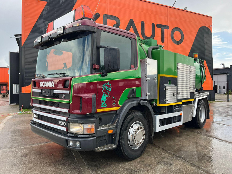 Scania P 94 4x2 TANK 9000 I + 1200 l / VACUUM Jurop PR150 / PRESSURE Pratissoli 150 bar / 102 l/min - Limpieza de alcantarillado: foto 2 Scania P 94 4x2 TANK 9000 I + 1200 l / VACUUM Jurop PR150 / PRESSURE Pratissoli 150 bar / 102 l/min - Limpieza de alcantarillado: foto 2