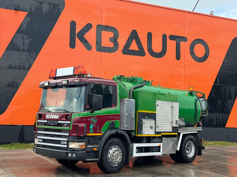 Scania P 94 4x2 TANK 9000 I + 1200 l / VACUUM Jurop PR150 / PRESSURE Pratissoli 150 bar / 102 l/min - Limpieza de alcantarillado: foto 1 Scania P 94 4x2 TANK 9000 I + 1200 l / VACUUM Jurop PR150 / PRESSURE Pratissoli 150 bar / 102 l/min - Limpieza de alcantarillado: foto 1