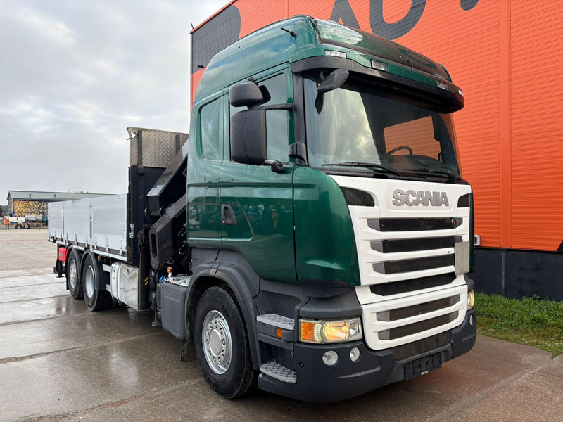 Scania R 410 6x2 HIAB 322EP-5 HIPRO / PLATFORM L=6131 mm - Camión caja abierta, Camión grúa: foto 4 Scania R 410 6x2 HIAB 322EP-5 HIPRO / PLATFORM L=6131 mm - Camión caja abierta, Camión grúa: foto 4