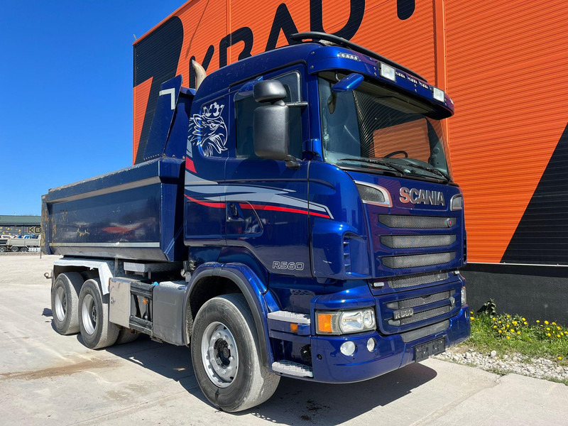 Scania R 560 6x4 RETARDER / FULL STEEL / BOX L=4595 mm - Camión volquete: foto 4 Scania R 560 6x4 RETARDER / FULL STEEL / BOX L=4595 mm - Camión volquete: foto 4
