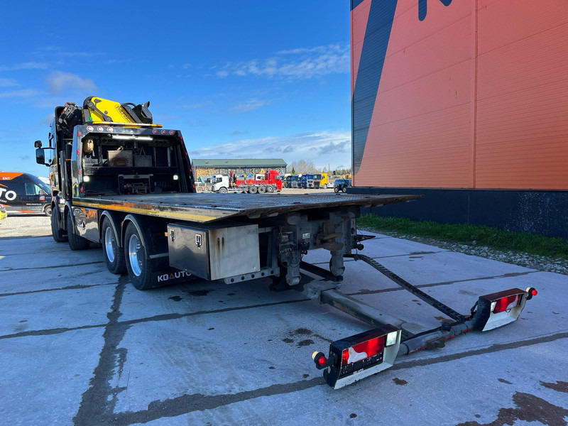 Camión portavehículos Scania R 560 8x4 PK 34002 / WINCH / FALCOM FAS 12000 / PLATFORM L=6564 mm: foto 14