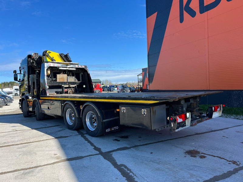 Camión portavehículos Scania R 560 8x4 PK 34002 / WINCH / FALCOM FAS 12000 / PLATFORM L=6564 mm: foto 6