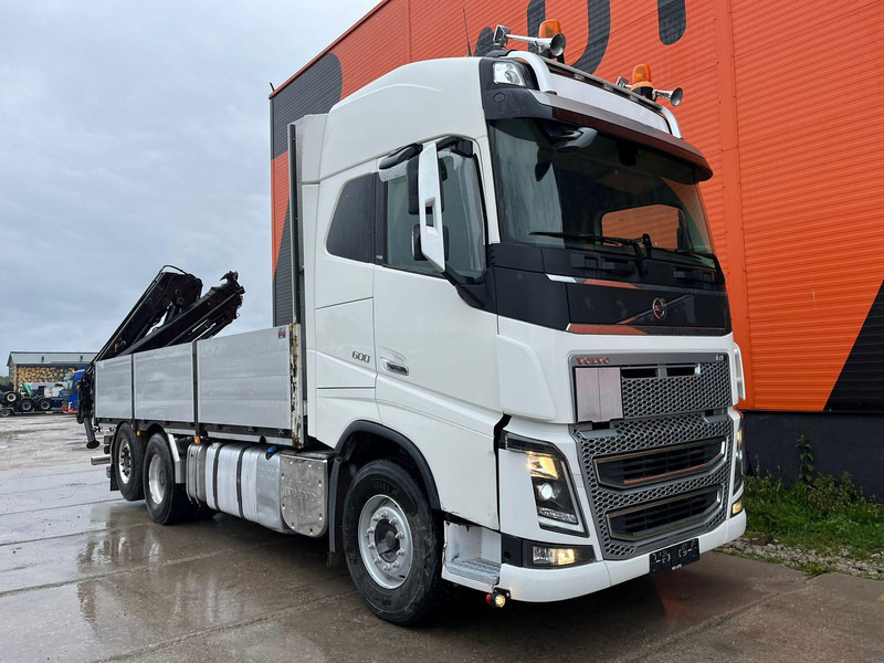 Volvo FH 16 600 6x2*4 HIAB 166E-5 HIPRO / PLATFORM L=6309 mm - Camión caja abierta, Camión grúa: foto 4 Volvo FH 16 600 6x2*4 HIAB 166E-5 HIPRO / PLATFORM L=6309 mm - Camión caja abierta, Camión grúa: foto 4