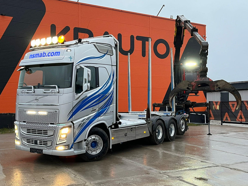 Volvo FH 16 650 8x4*4 CRANAB TZ12.2 - Camión forestal, Camión grúa: foto 1 Volvo FH 16 650 8x4*4 CRANAB TZ12.2 - Camión forestal, Camión grúa: foto 1