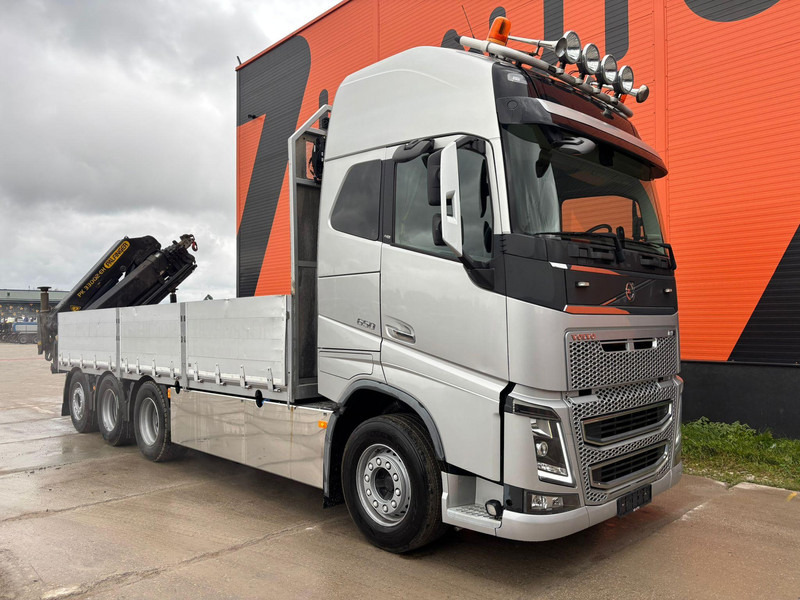 Volvo FH 16 650 8x4*4 PALFINGER PK 33002 EH / PLATFORM L=6779 mm - Camión caja abierta, Camión grúa: foto 4 Volvo FH 16 650 8x4*4 PALFINGER PK 33002 EH / PLATFORM L=6779 mm - Camión caja abierta, Camión grúa: foto 4
