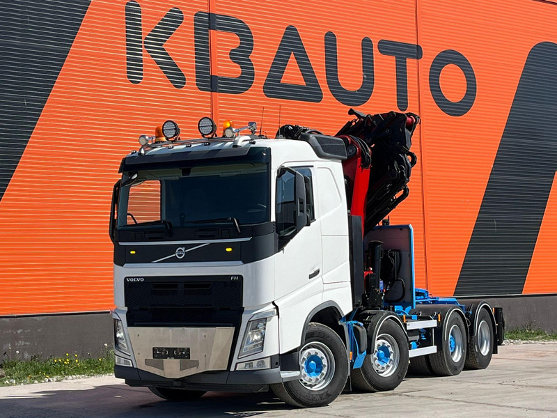 Volvo FH 500 8x2*4 HMF 6020 OK6 / JIB FJ1200 K6 / WINCH - Camión caja abierta, Camión grúa: foto 2 Volvo FH 500 8x2*4 HMF 6020 OK6 / JIB FJ1200 K6 / WINCH - Camión caja abierta, Camión grúa: foto 2