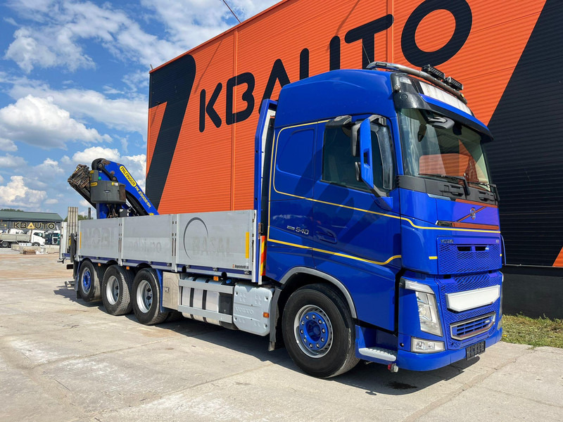 Volvo FH 540 8x4*4 RETARDER / PK 23002-SH / PLATFORM L= 6330 mm - Camión caja abierta, Camión grúa: foto 4 Volvo FH 540 8x4*4 RETARDER / PK 23002-SH / PLATFORM L= 6330 mm - Camión caja abierta, Camión grúa: foto 4