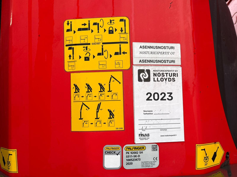 Arrendamiento de Volvo FH 540 8x4 PK 92002 + JIB + WINCH / PLATFORM L=6341-7344 mm extendable Volvo FH 540 8x4 PK 92002 + JIB + WINCH / PLATFORM L=6341-7344 mm extendable: foto 13 Arrendamiento de Volvo FH 540 8x4 PK 92002 + JIB + WINCH / PLATFORM L=6341-7344 mm extendable Volvo FH 540 8x4 PK 92002 + JIB + WINCH / PLATFORM L=6341-7344 mm extendable: foto 13